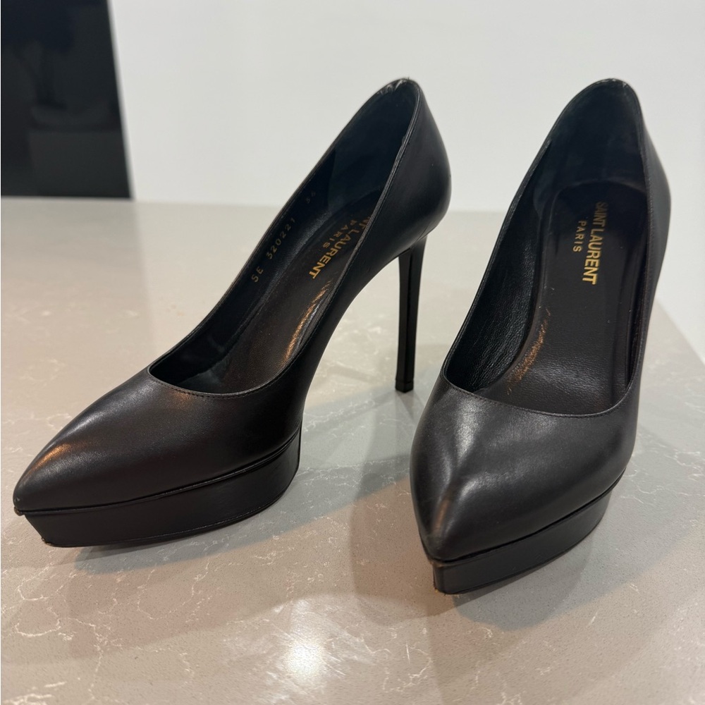 Saint Laurent Black Women's Heels